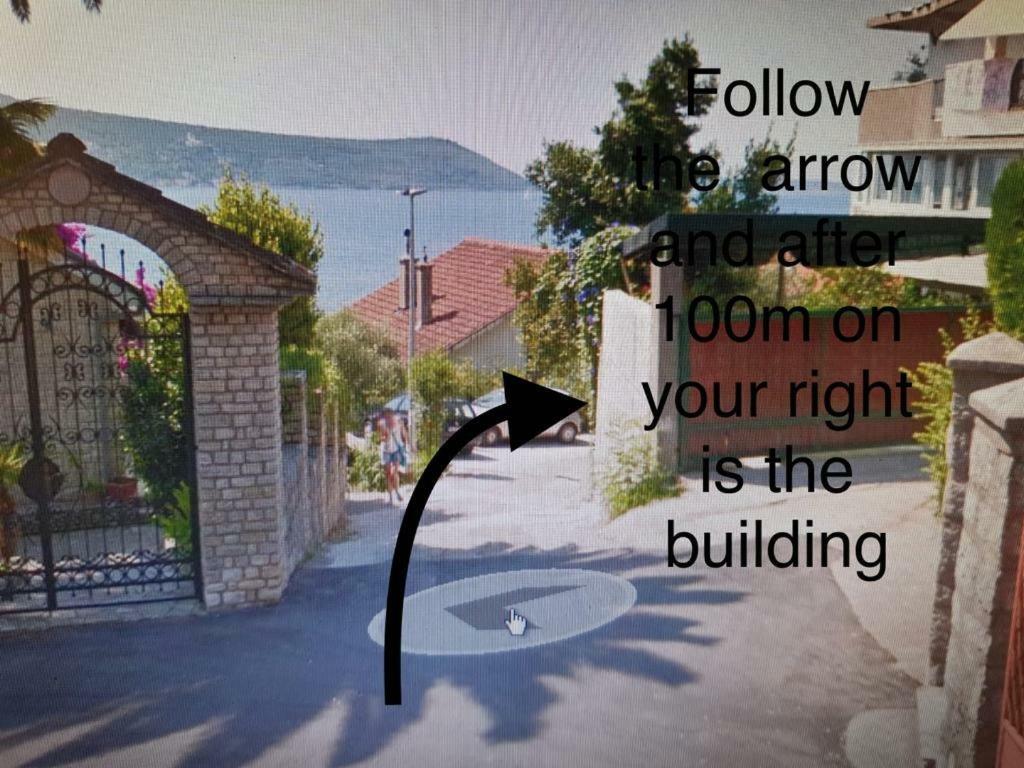 Casa Bianca Leilighet Herceg Novi Eksteriør bilde